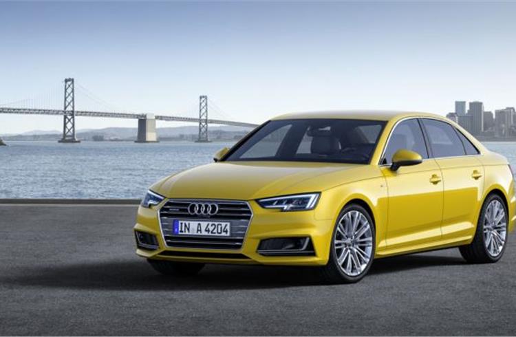 The Audi A4 was the carmaker's top-selling model as sales increased by 14.6 percent in March.