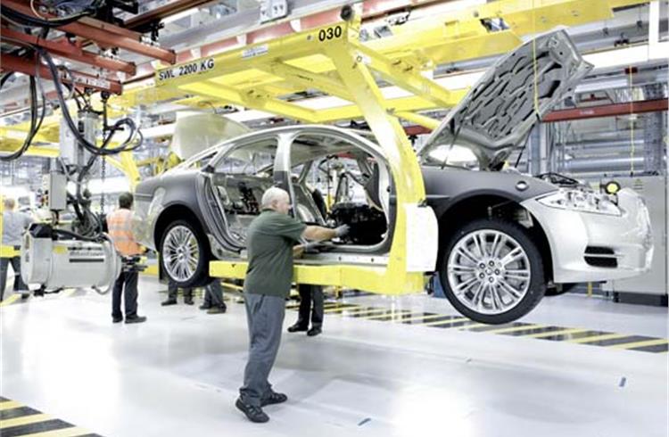 UK auto manufacturing regains strength in October