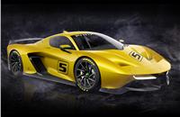Revealed: 600bhp Pininfarina Fittipaldi EF7 track car
