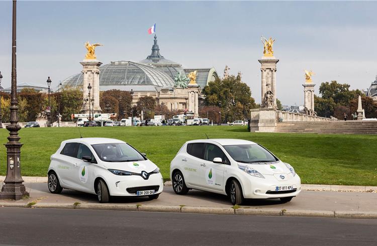 Alliance will provide 200 pure electric vehicles to 2015 Paris climate conference. The fleet is expected to cover 400,000km during the event and emit zero emissions while driving.