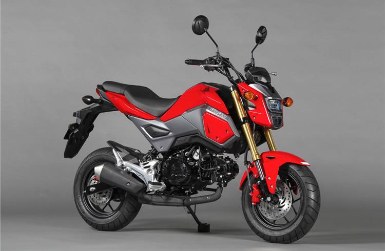 This NAVI lookalike is called the GROM, powered by a 125cc motorcycle engine.