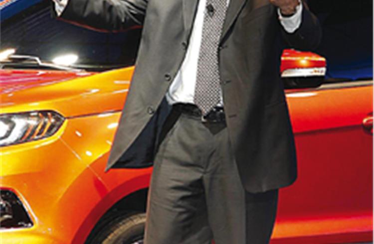 February 1, 2012: Joe Hinrichs, President, Ford Asia Pacific and Africa, Ford Motor Co