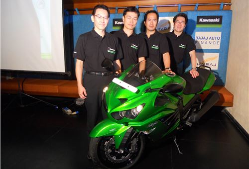 Kawasaki races for 1,500 bike sales in India in CY 2014
