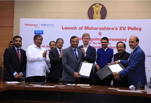 Mahindra signs MoU with Maharashtra government for electric mobility