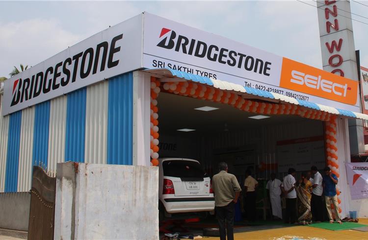 Bridgestone opens seventh Select store in Coimbatore