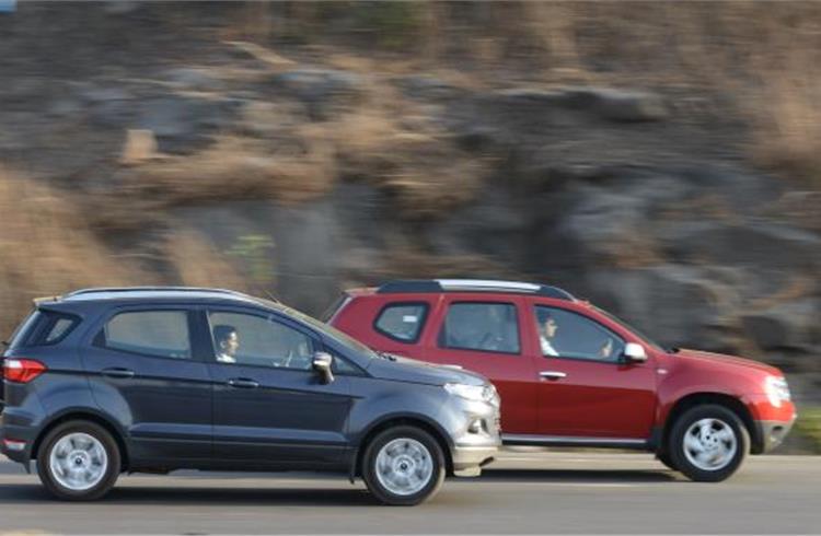 Renault Duster and Ford EcoSport drive past 150,000 unit sales mark in India but face headwind
