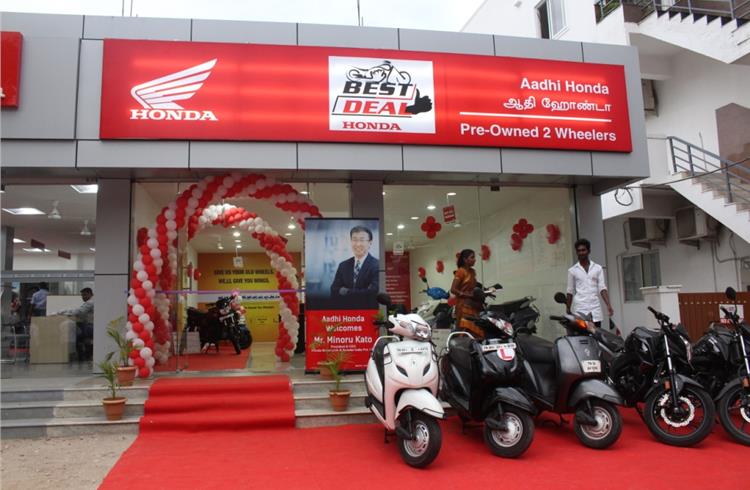 Honda advanced its Best Deal expansion plan of 200 Best Deal outlets to end-March 2018. The landmark 150th outlet is Aadhi Honda in Coimbatore.