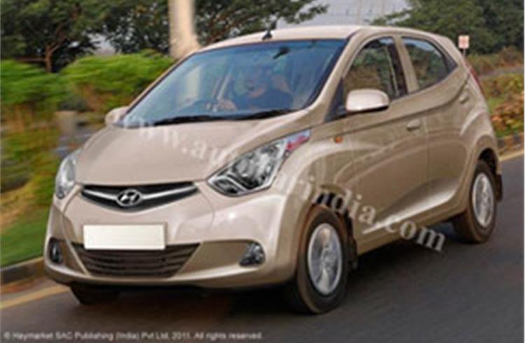 Hyundai Eon drives in at Rs 2.69 lakh