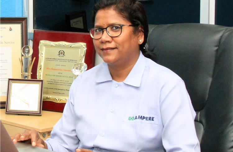 Ampere Vehicle's Hemalatha Annamalai: 