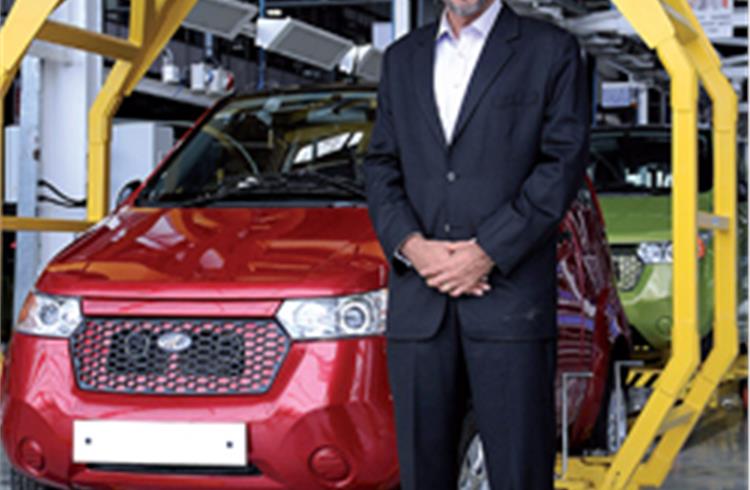 September 1, 2012: Chetan Maini, Chief Technology Officer, Mahindra Reva Electric Cars