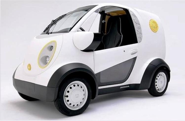 Honda develops its first 3D printed electric car