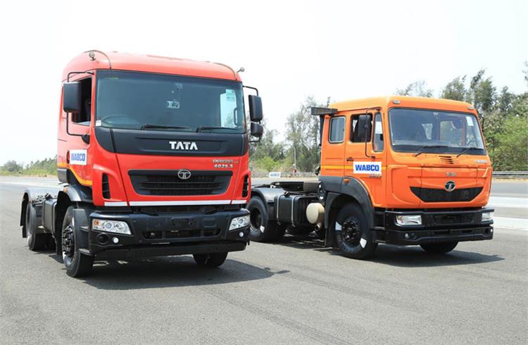 Tata Motors has introduced Advanced Driver Assistance Systems (ADAS), including a Collision Mitigation System and a Lane Departure Warning System on its Prima and Signa trucks.