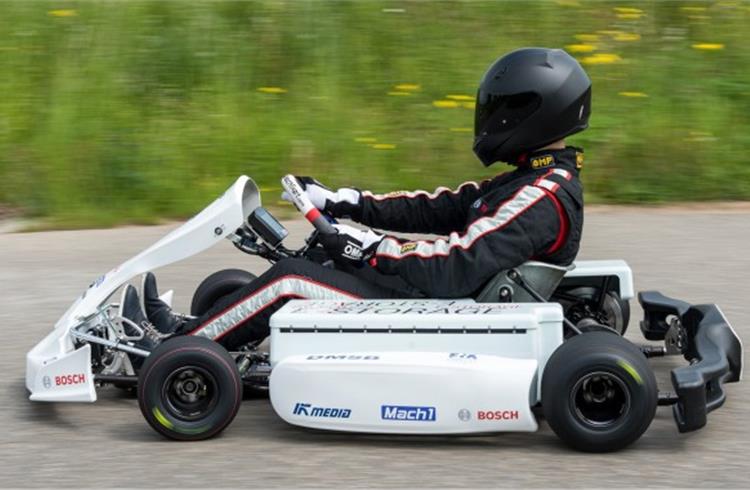 Bosch, FIA and DMSB develop electric racing kart