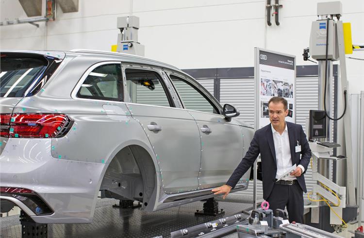 Audi is using digital tech to help slim panel gaps