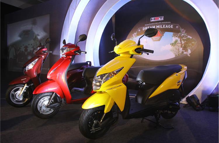 Honda Motorcycle & Scooter India ends FY’13 on a high
