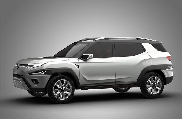 SsangYong XAVL concept to spawn seven-seat SUV