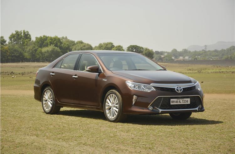 In India, Toyota produces the Camry Hybrid which outsells its petrol sibling. Till end-December 2016, the Camry Hybrid has sold a total of 2,742 units in India.