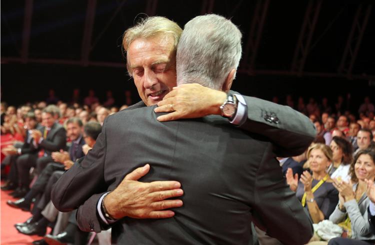 Luca Di Montezemolo bids an emotional farewell to the Ferrari GT division
