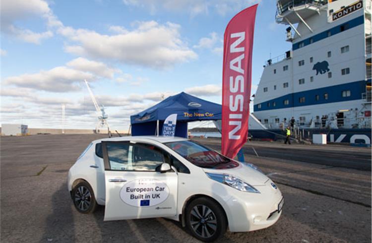Nissan to lead Rapid Charge Network project in the UK