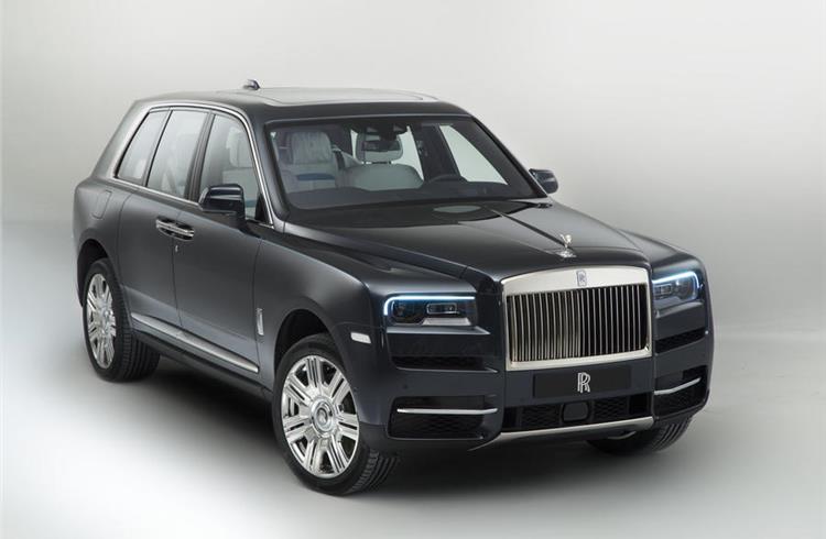 Rolls-Royce Cullinan revealed: exclusive pictures of luxury SUV