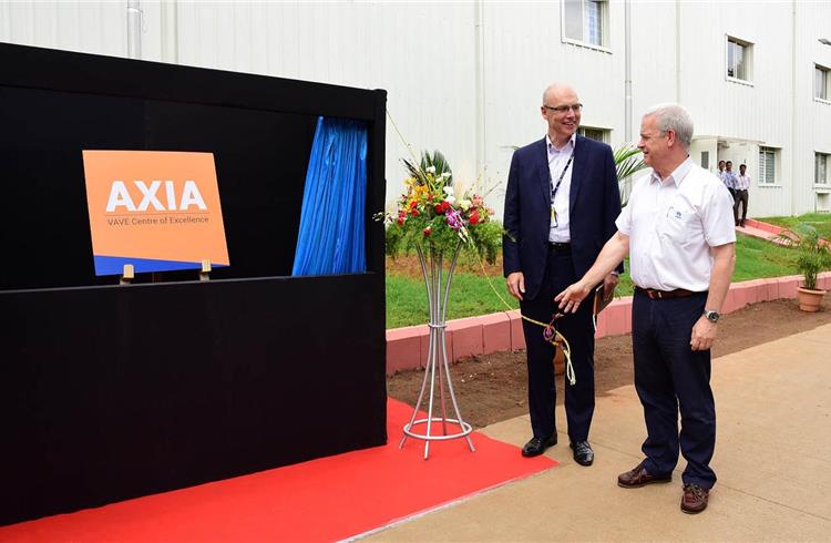•	Tata Technologies’ MD and CEO Warren Harris and Dr Tim Leverton, president & head, Advanced and Product Engineering, Tata Motors, inaugurate the new facility.