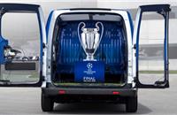 Nissan to supply over 100 EVs for UEFA Champions League final