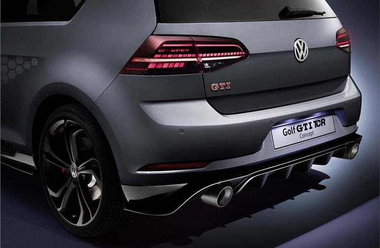 Volkswagen reveals 286hp Golf GTI TCR