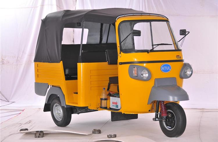 Rajkot-based Atul Auto sold 36,507 three-wheelers in 2016-17, down 13.82 percent year on year.