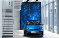 Toyota Mirai showroom in Tokyo is a glimpse into the future