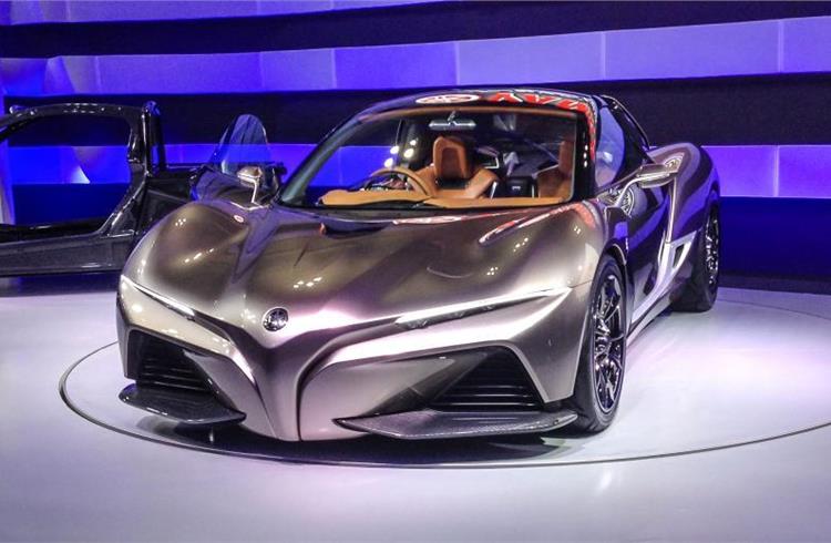 Yamaha reveals sports car at Tokyo Motor Show