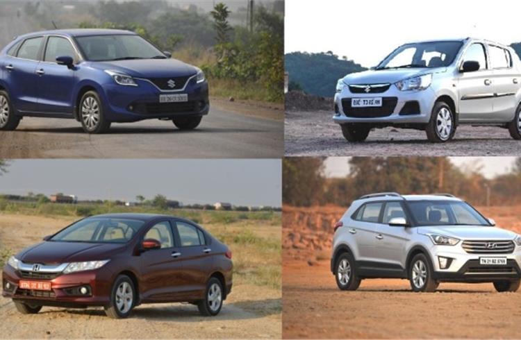 Top 10 Passenger Vehicles in January 2016