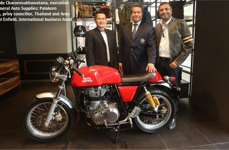 Royal Enfield enters Thailand with four models