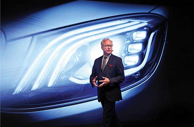 Roland Folger, MD and CEO of Mercedes-Benz India: 