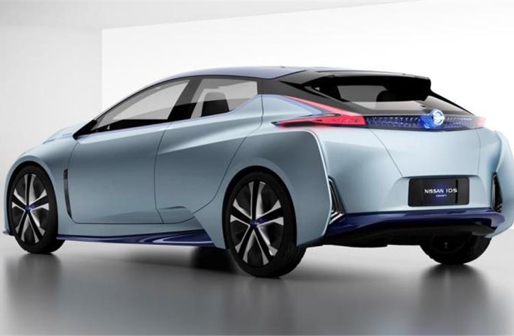 Nissan showcases EV IDS Concept in Tokyo