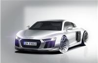 The new R8 supercar will be revealed at the Geneva motor show