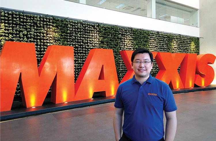 Jia Ciao (Gary) Liou, commerical head of Maxxis Rubber India