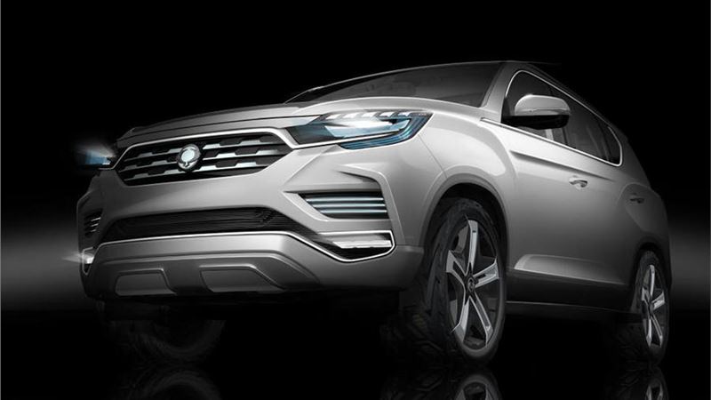 2017 SsangYong Rexton previewed in LIV-2 concept form