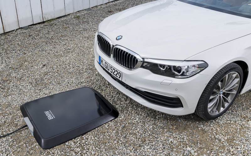 Inductive charging in BMW