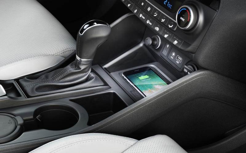 Wireless charging in Hyundai