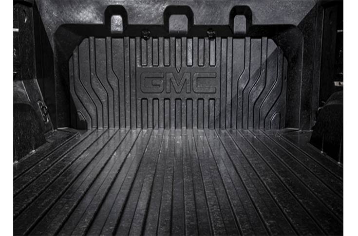 Carbon fibre reinforced thermoplastic in a General Motors truck