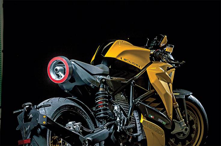 Bolid-E prototype, in collaboration with Samsung Italia, was showcased at EICMA