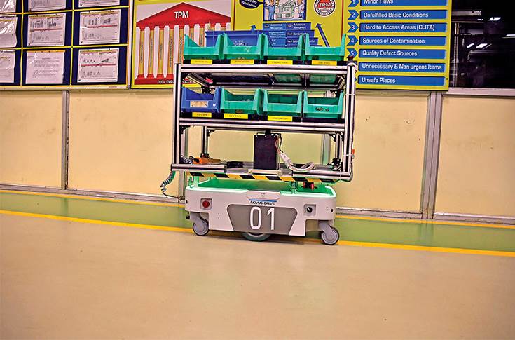 Robot at Mahindra Igatpuri plant