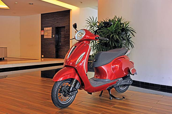 Bajaj Chetak electric scooter 
