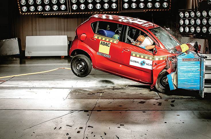 Datsun Redigo GNCAP crash test 2019