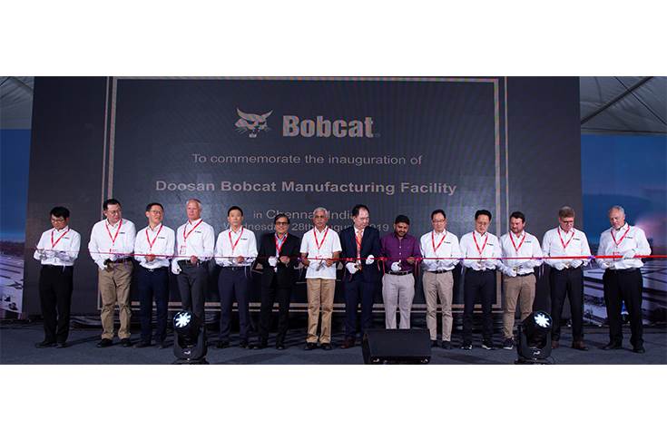 Doosan Bobcat India plant inauguration