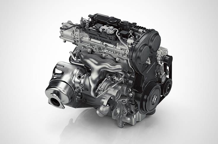 Drive-E 4 cylinder Petrol Engine - T4/T3/T2 Rear