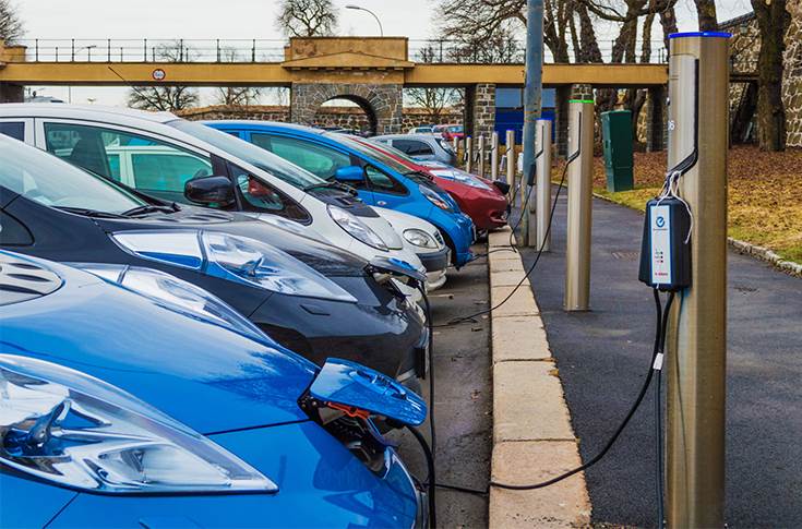 EV charging stations or points in Oslo, Norway