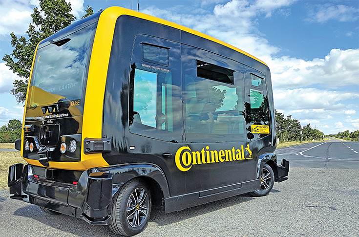 Continental autonomous vehicle