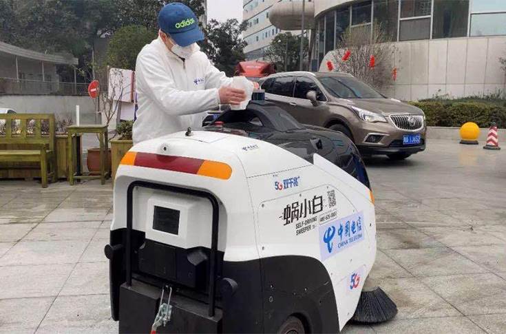 Idriverplus autonomous electric street cleaner