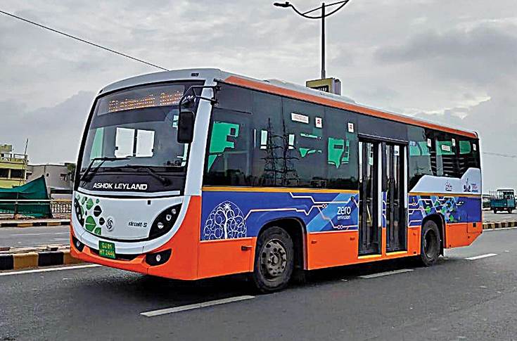 Ashok Leyland electric bus